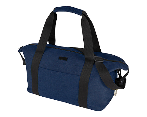 Sherpa Recycled Canvas Sports Duffle Bags - Navy Blue