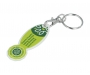 Oval Recycled Trolley Stick Keyrings - White