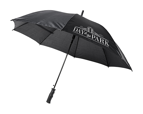 Florence Automatic Windproof Walking Umbrella - Black