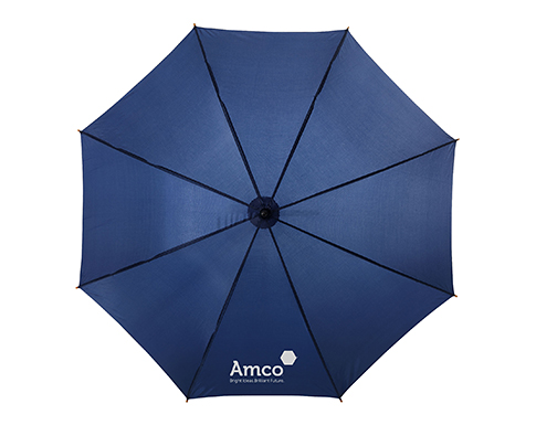 Oxford Classic WoodCrook Umbrellas - Navy