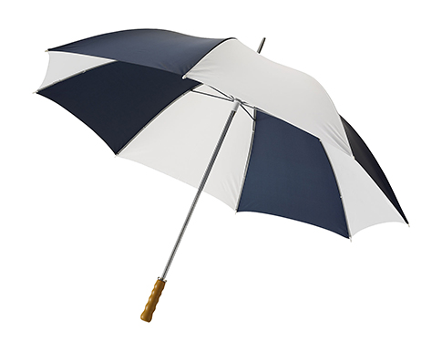Henley Budget Golf Umbrellas - Navy / White