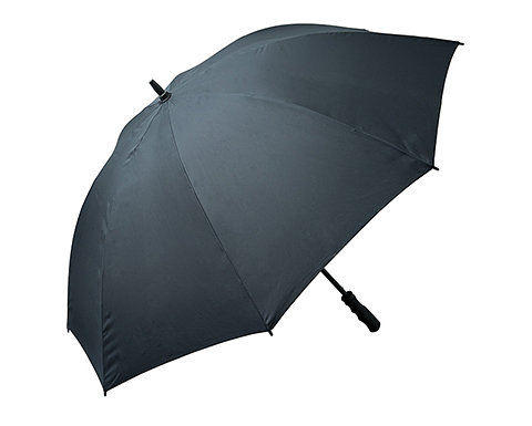 Birkdale Golf Fibreglass Storm Proof Umbrellas - Black / White