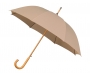 Headingly Executive Automatic WoodCrook Umbrellas - Beige