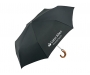 FARE Maine Teflon Rainlite Classic Mini Automatic Umbrellas - Black