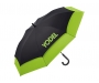 FARE Calvert Extending Dual Canopy Auto Golf Umbrellas - Lime