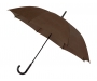 Impliva Falconetti Auto Walking Crook Handle Umbrellas - Brown