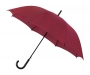 Impliva Falconetti Auto Walking Crook Handle Umbrellas - Burgundy