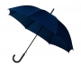 Impliva Falconetti Auto Walking Crook Handle Umbrellas - Navy Blue