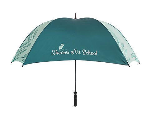 Fibrestorm Square Canopy Eco Golf Umbrellas - Bespoke Colours