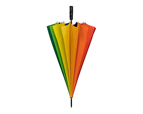 FARE Rainbow Golf Umbrellas - Multi-Coloured