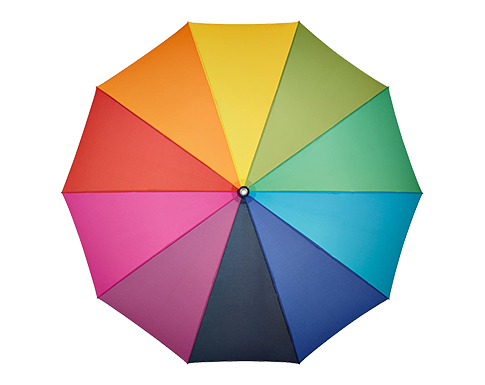 FARE Rainbow Aluminium Walker Umbrellas - Multi-Coloured