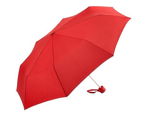 FARE Stockholm Aluminium Pocket Umbrellas - Red