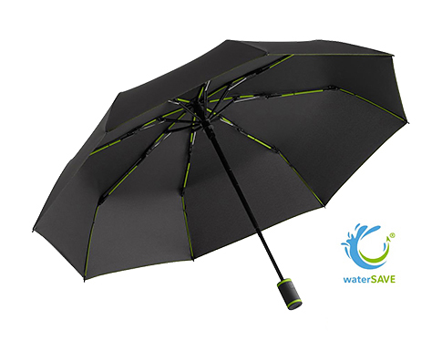 FARE Colourline WaterSAVE Automatic Pocket Umbrellas - Lime