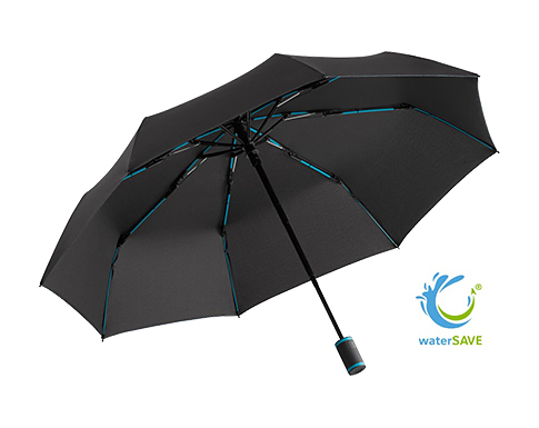 FARE Colourline WaterSAVE Automatic Pocket Umbrellas - Turquoise