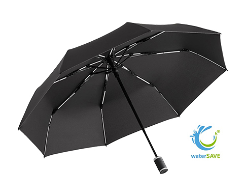 FARE Colourline WaterSAVE Automatic Pocket Umbrellas - White