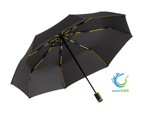 FARE Colourline WaterSAVE Automatic Pocket Umbrellas - Yellow