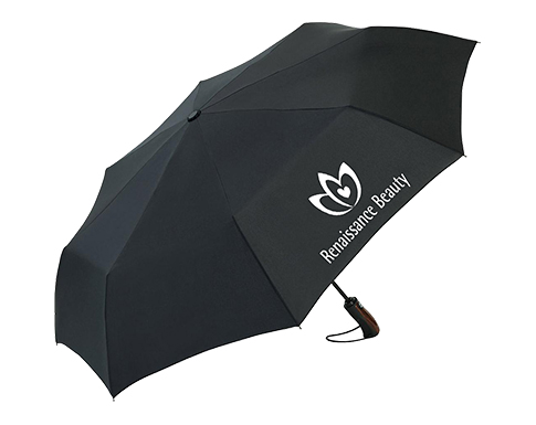 FARE Charleston Executive Oversized Automatic Pocket Umbrellas  - Black