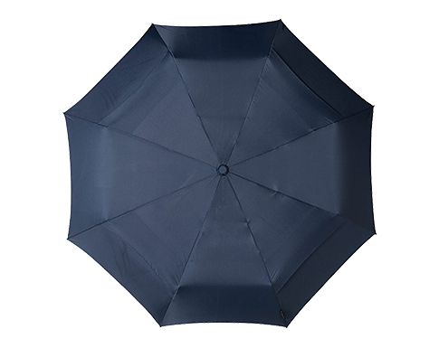 Rushford Eco-Friendly Mini Vented Telescopic Umbrellas - Navy Blue