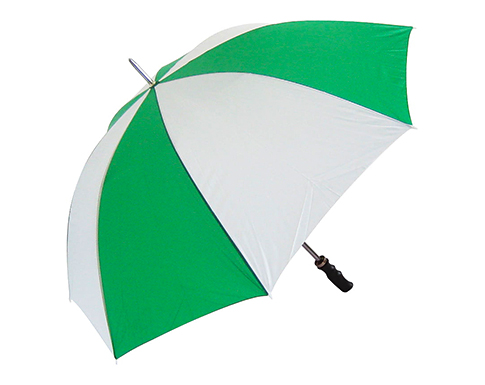 Birkdale Budget Golf Umbrellas - Bright Green / White