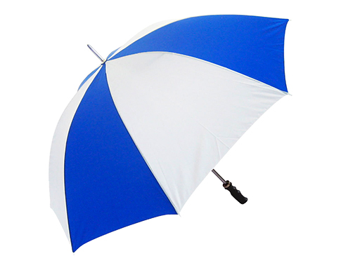 Birkdale Budget Golf Umbrellas - Royal / White
