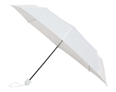 Esperia Budget Telescopic Supermini Umbrellas - White