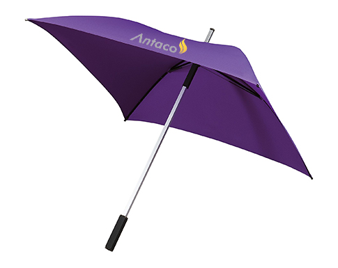 Impliva All Square Aluminium City Umbrellas - Purple