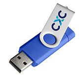 16gb On The Go Twister Micro USB FlashDrive - Full Colour