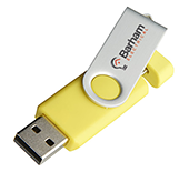 16gb On The Go Twister Micro USB FlashDrive