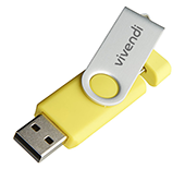 16gb On The Go Twister Micro USB FlashDrive - Engraved
