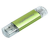 1gb On The Go Aluminium USB FlashDrive - Engraved
