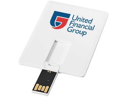2gb Ultra Thin Credit Card USB FlashDrive
