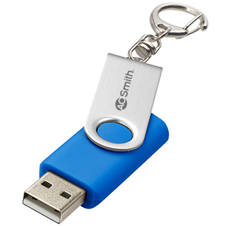 32gb Twister Keyring USB FlashDrive - Engraved