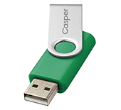 4gb Twister USB FlashDrive - Engraved
