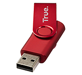 2gb Twister Metallic USB FlashDrive - Engraved