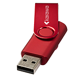 32gb Twister Metallic USB FlashDrive - Engraved