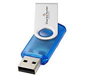 8gb Twister Translucent USB FlashDrive - Full Colour