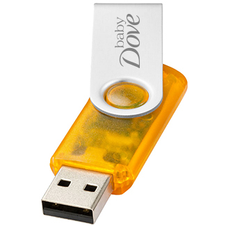2gb Twister Translucent USB FlashDrive - Engraved