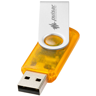 32gb Twister Translucent USB FlashDrive - Engraved