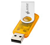 32gb Twister Translucent USB FlashDrive - Engraved