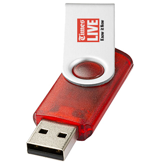 16gb Twister Translucent USB FlashDrive