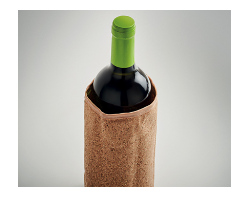 Beverly Soft Cork Wrap Wine Coolers - Natural