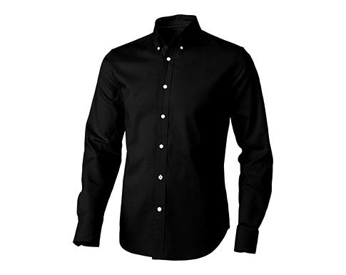 Vaillant Long Sleeve Oxford Shirts - Black