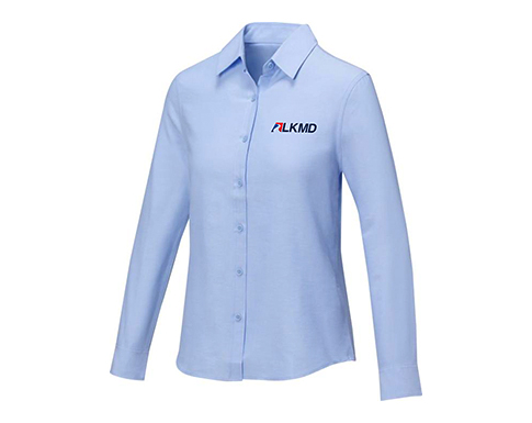 Pollux Women's Long Sleeve Shirts - Light Blue