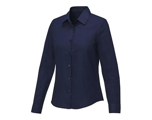 Pollux Women's Long Sleeve Shirts - Navy Blue