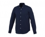 Vaillant Long Sleeve Oxford Shirts - Navy Blue
