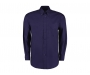 Kustom Kit Men's Corporate Oxford Shirt Long Sleeved Classic Fit - Midnight Navy
