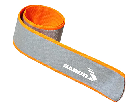 Promotional Shine Reflective Slap Wrap Bands Printed with your Logo at ...