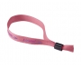 Event Fabric Security Lock Wristbands - Pink