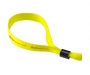 Event Fabric Security Lock Wristbands - Yellow