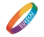 Express Silicone Wristbands Printed -  Rainbow